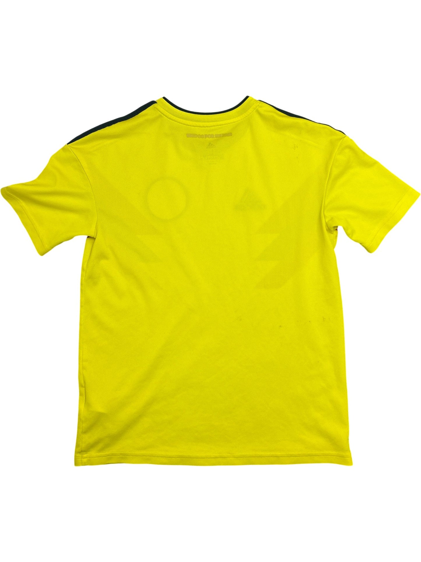 Vintage Yellow Adidas Colombia Soccer Jersey Kids 13-14 (XXS)