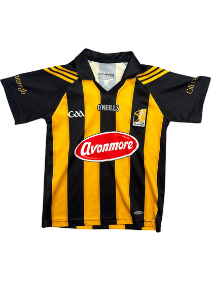 Vintage Black O'Neills Kilkenny GAA Jersey Kids 7-8 (XXS)