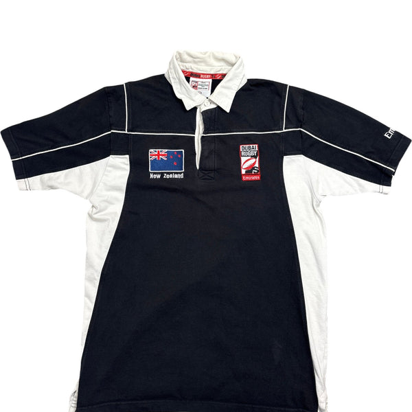 Vintage Black Emirates Rugby Shirt New Zealand (M)