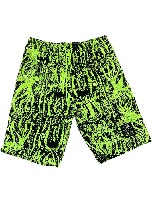 Vintage Green Ocean Pacific Swim Trunks Y2K (L)
