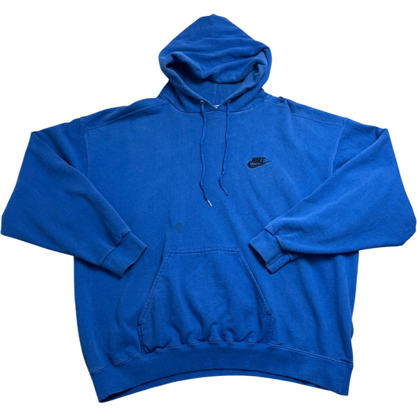 Vintage Blue Nike Hoodie (XL)