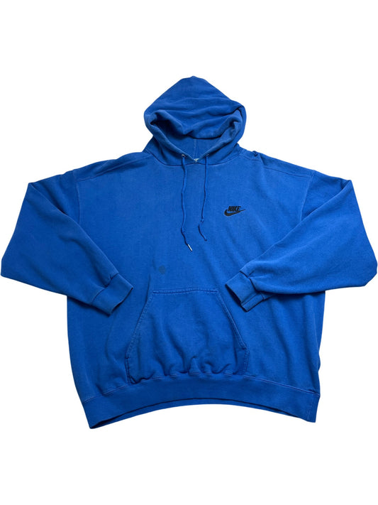 Vintage Blue Nike Hoodie (XL)