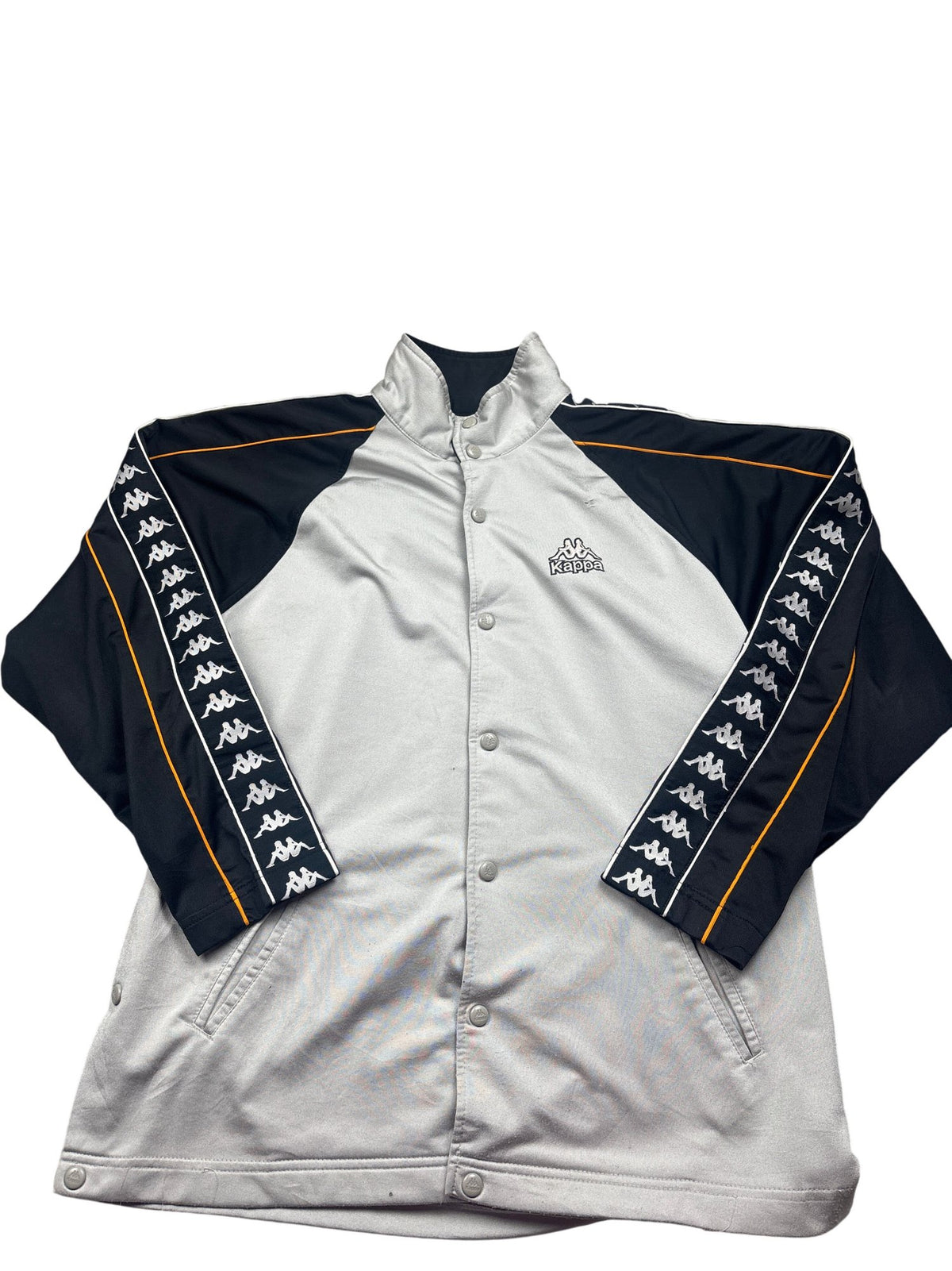 Vintage Grey Kappa Track Jacket 90s (XL)