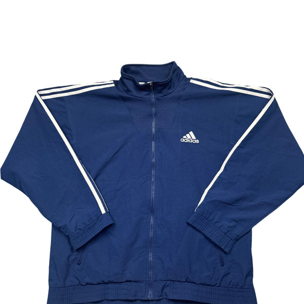 Vintage Navy Adidas Track Jacket (L)