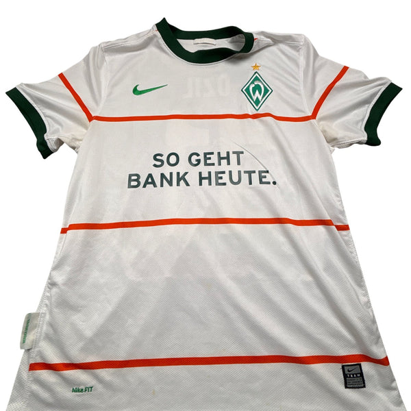 Vintage White Nike Jersey Özil Werder Bremen (M)