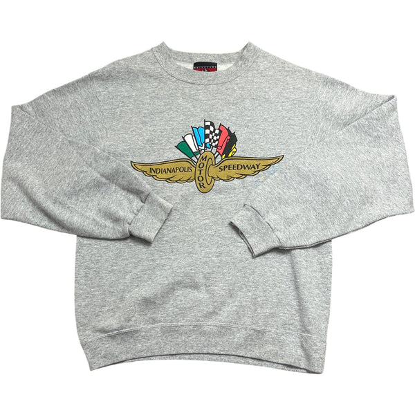 Vintage Grey Champion Crewneck Sweatshirt Indianapolis Speedway (S)