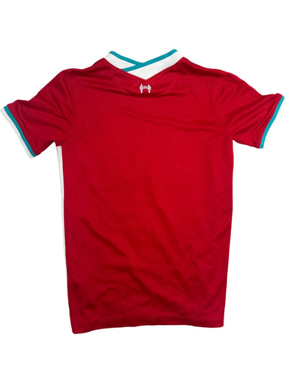 Vintage Red Liverpool Football Jersey Kids 9-10 (XXS)