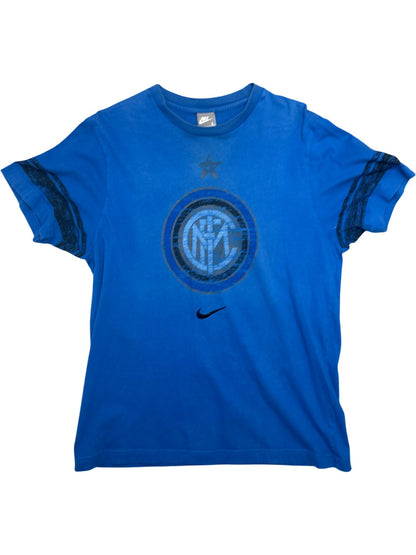 Vintage Blue Nike Inter Milan T-Shirt (L)
