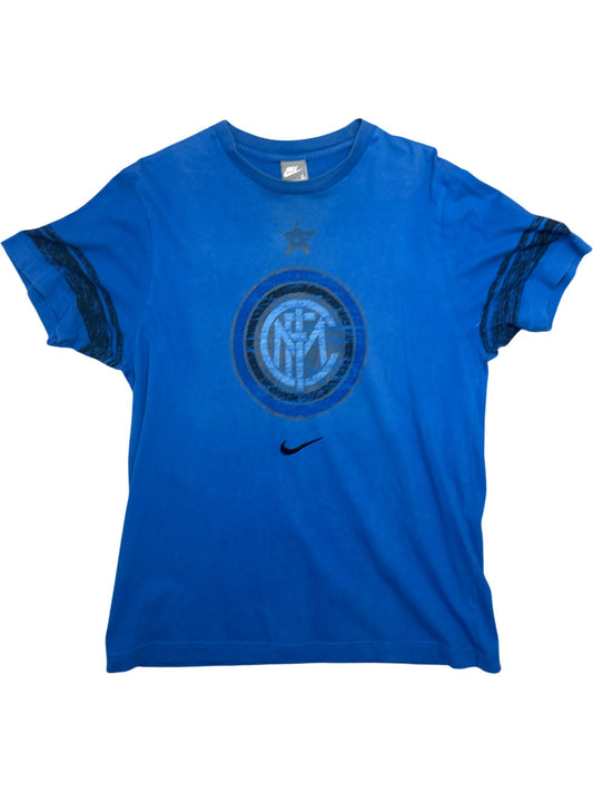 Vintage Blue Nike Inter Milan T-Shirt (L)