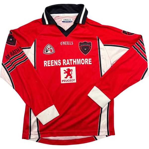 Vintage Red O'Neills Jersey An Ráth Mhór 17 Kids 13-14 (XXS)