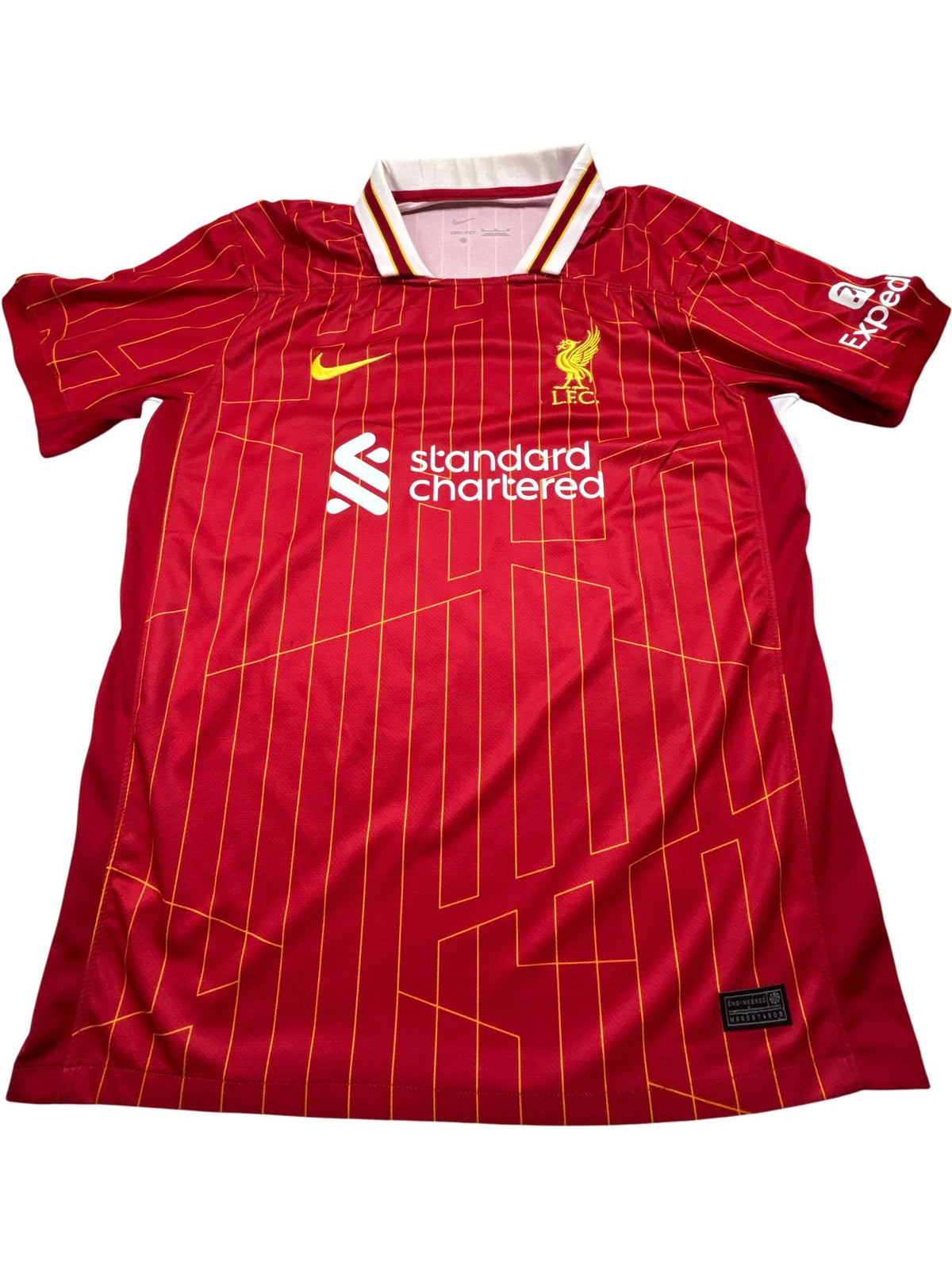 Vintage Red Liverpool Nike Jersey 2020 (XXS)