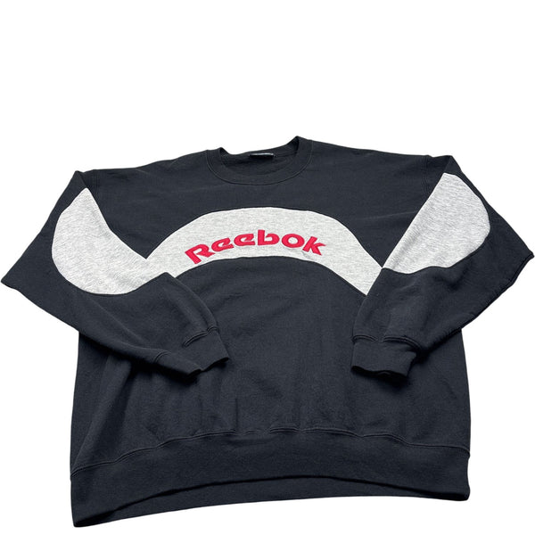 Vintage Black Reebok Sweatshirt (L)