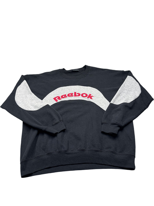 Vintage Black Reebok Sweatshirt (L)
