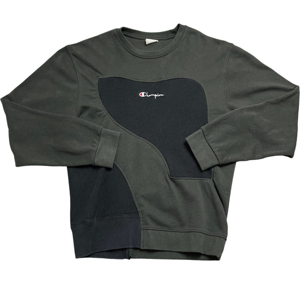 Vintage Green Champion Crewneck Sweatshirt (M)