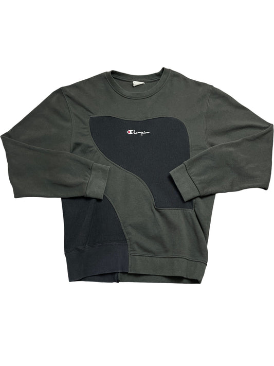 Vintage Green Champion Crewneck Sweatshirt (M)