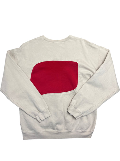 Vintage Beige Nike Crewneck Sweatshirt 90s (L)