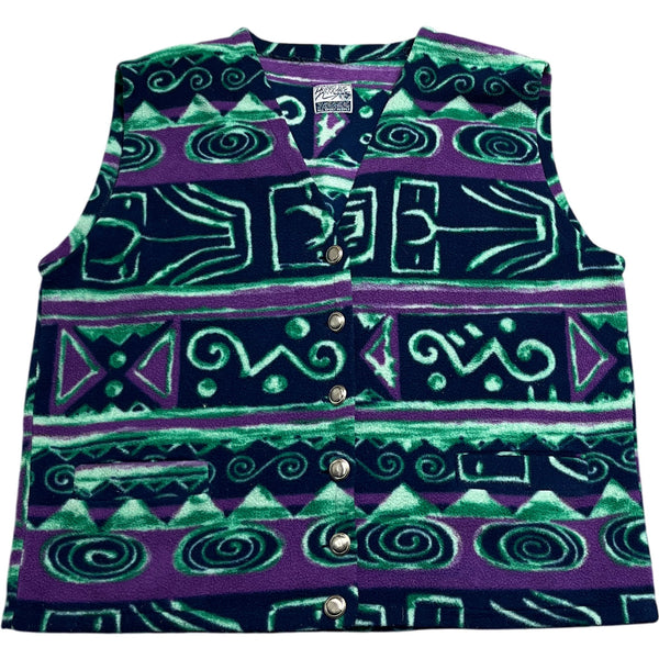 Vintage Green Whack Vintage Vest Hurrigans (M)