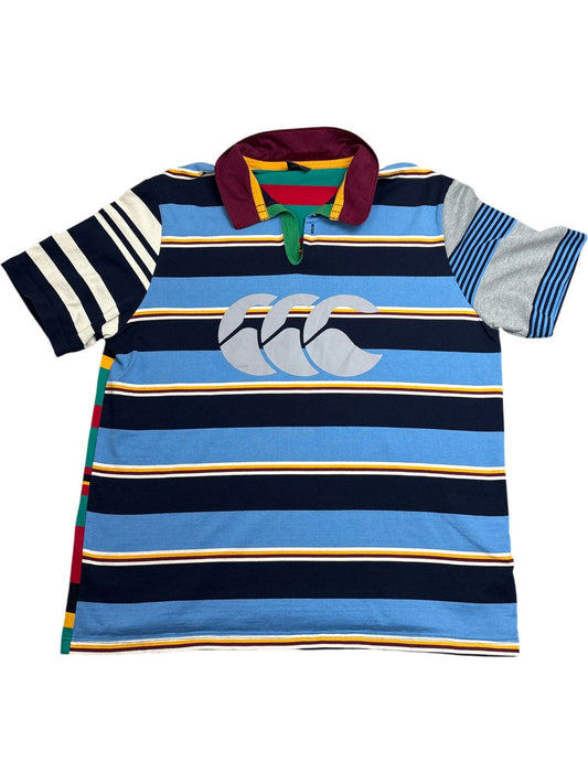Vintage Multicolor Canterbury Rugby Shirt XXXL ()