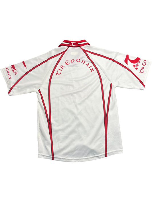 Vintage White ONeills Jersey Gaelic Football Tír Eoghain (S)