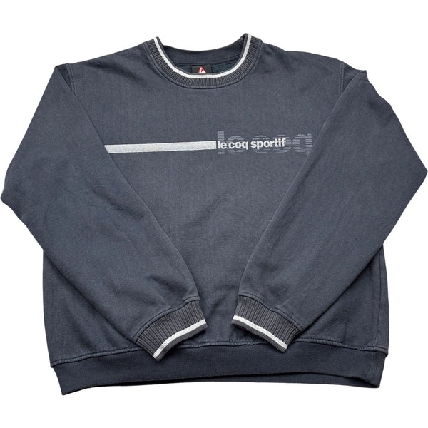 Vintage Navy Le Coq Sportif Sweater 90s (M)