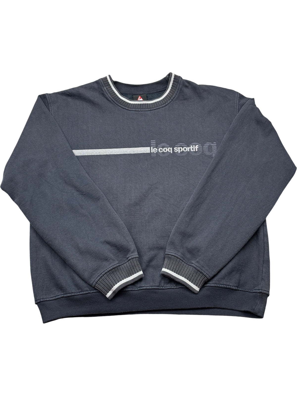 Vintage Navy Le Coq Sportif Sweater 90s (M)