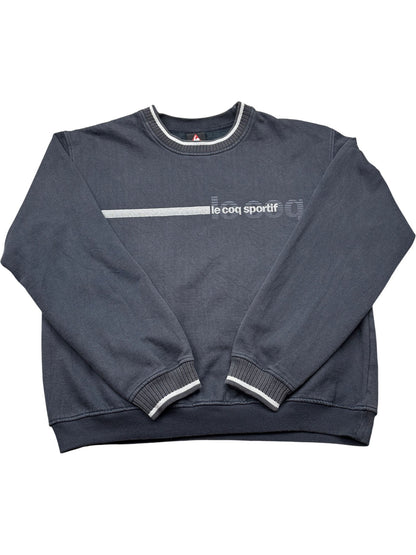 Vintage Navy Le Coq Sportif Sweater 90s (M)