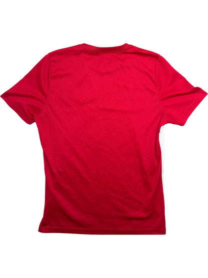 Vintage Red Macron Football Jersey Shelbourne FC (M)