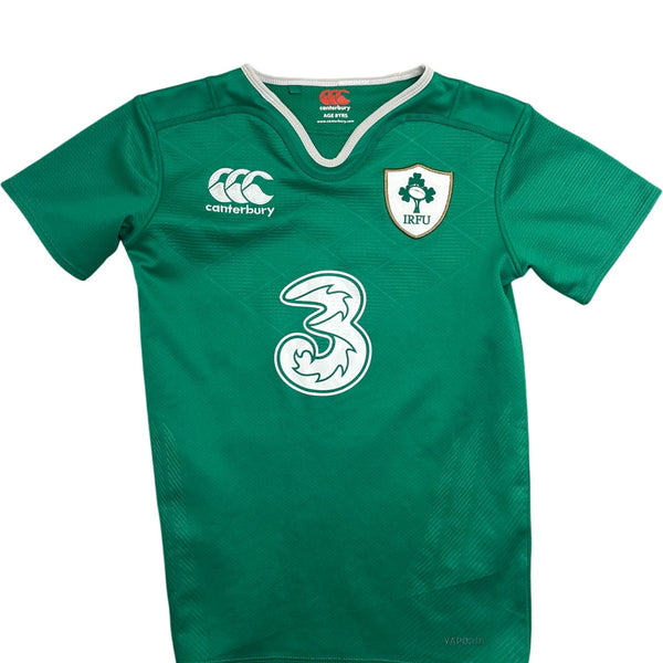 Vintage Green Canterbury Rugby Jersey Kids 8 (XXS)