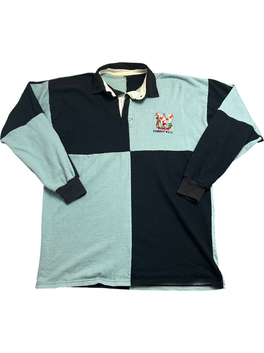 Vintage Blue Cardiff Rugby Shirt (L)