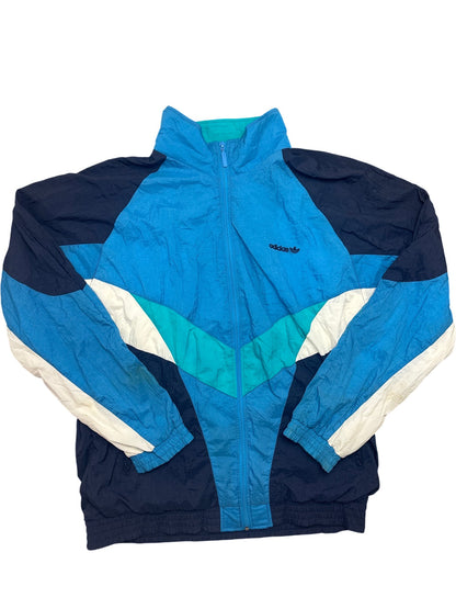 Vintage Blue Adidas Windbreaker 90s (L)