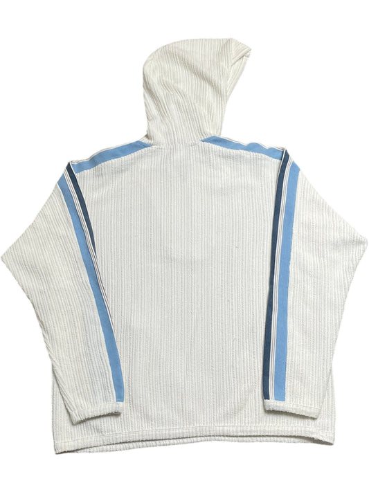 Vintage White Lotto Hoodie 90s ()