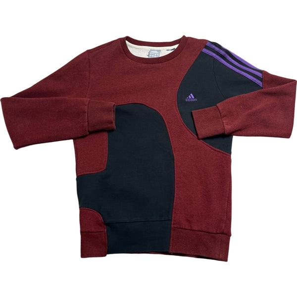 Vintage Burgundy Adidas Sweatshirt (S)