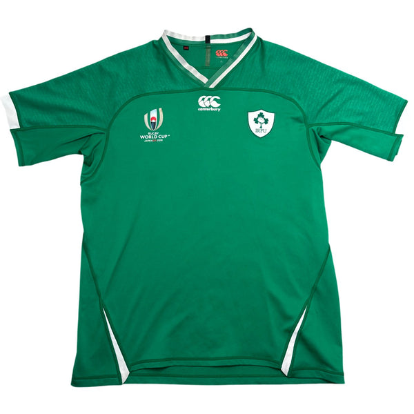 Vintage Green Canterbury Rugby World Cup Jersey 2019 (XL)