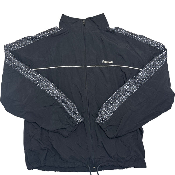 Vintage Black Reebok Track Jacket 90s (S)