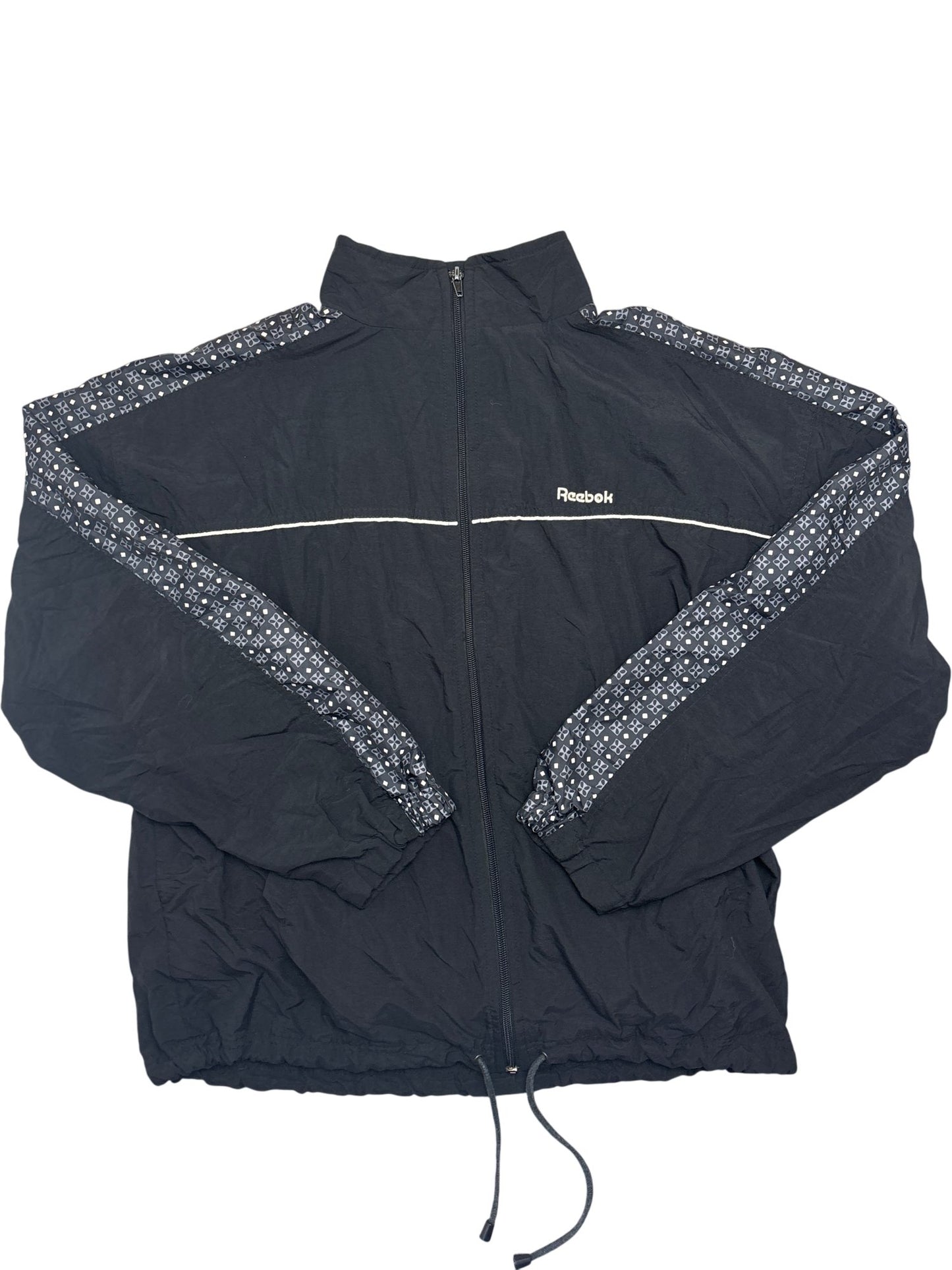 Vintage Black Reebok Track Jacket 90s (S)