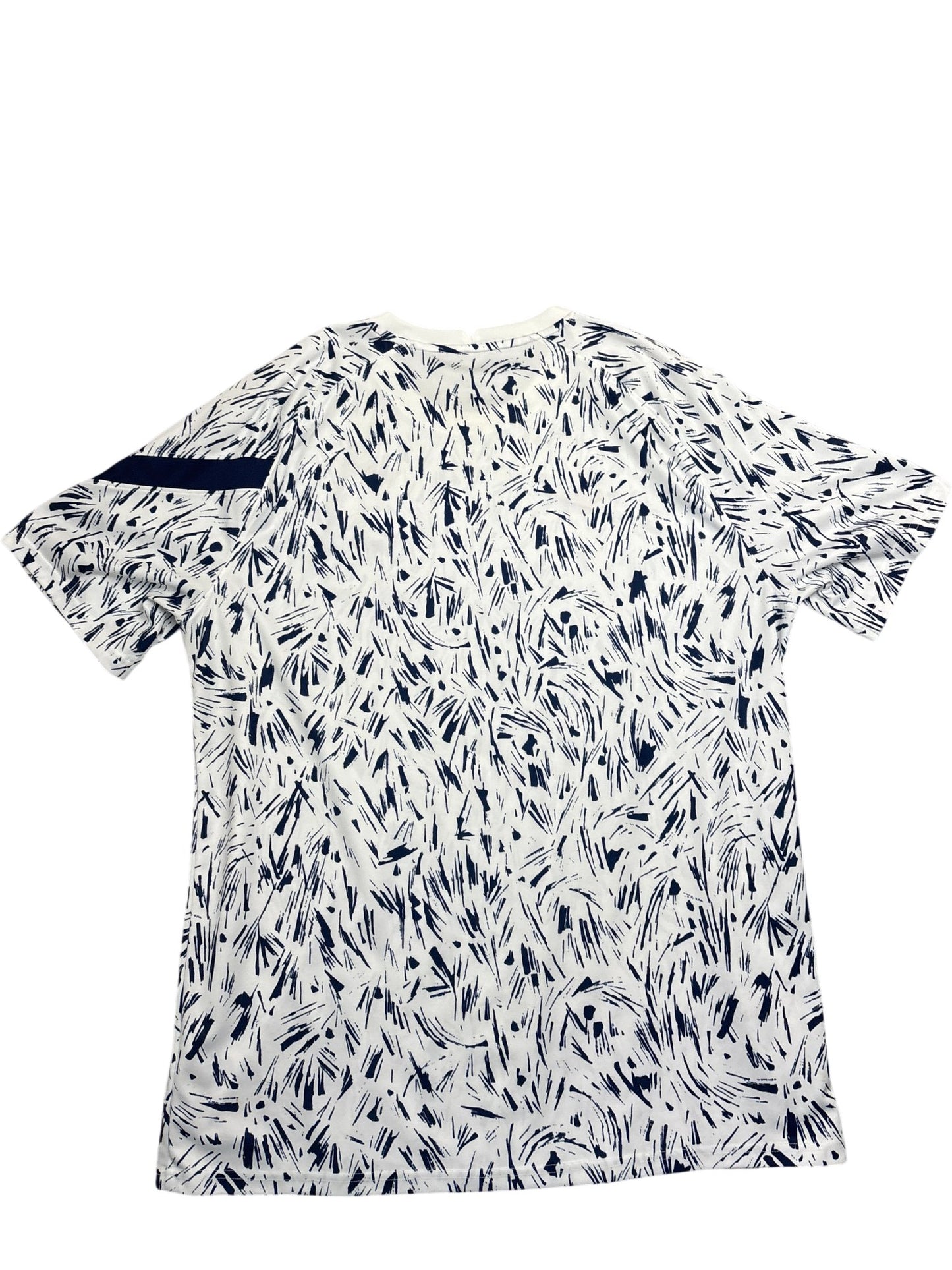 Vintage White Nike Football Jersey France Pattern (XL)