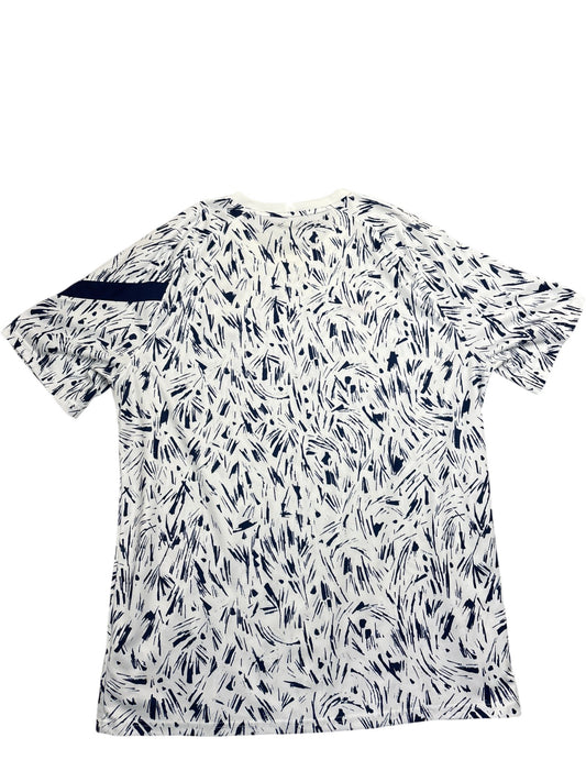 Vintage White Nike Football Jersey France Pattern (XL)