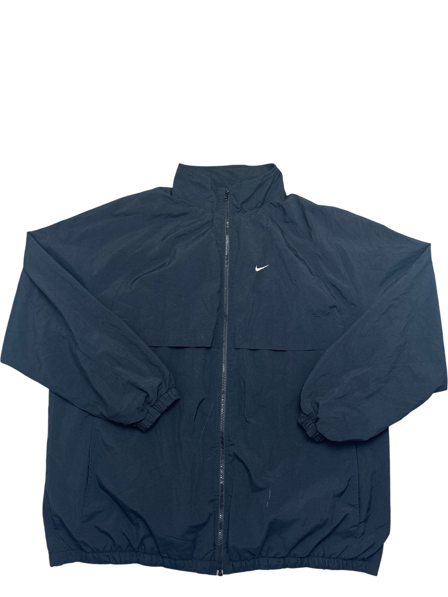 Vintage Black Nike Windbreaker Y2K (XXL)