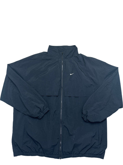 Vintage Black Nike Windbreaker Y2K (XXL)
