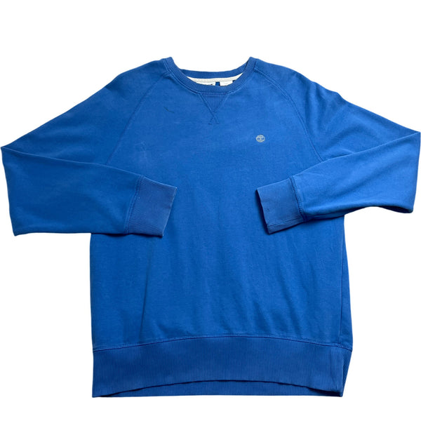 Vintage Blue Timberland Sweatshirt (L)