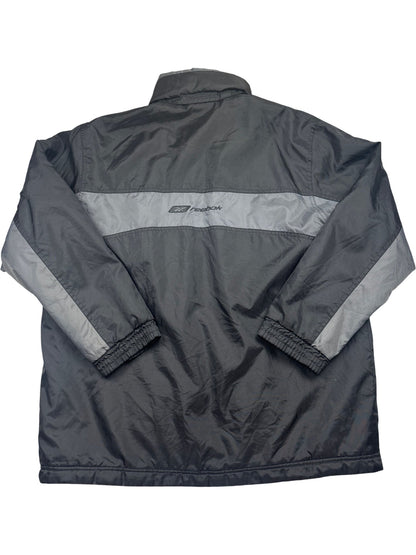 Vintage Black Reebok Jacket 90s (XL)