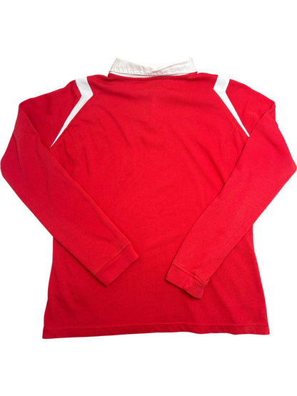 Vintage Red Reebok Rugby Shirt Wales WRU 2000s (L)