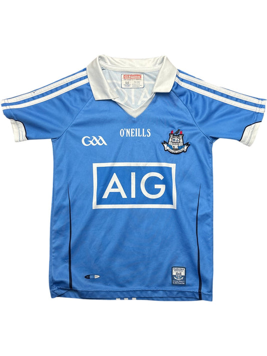 Vintage Blue O'Neills Dublin GAA Jersey Kids 9-10 (XXS)