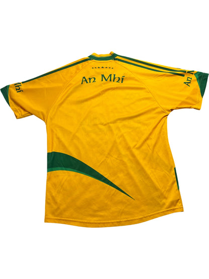 Vintage Yellow O'Neills Meath Football Jersey 2010 (L)