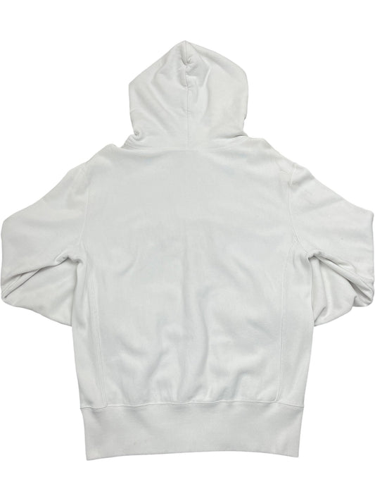 Vintage White Champion Hoodie (L)