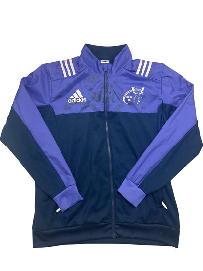 Vintage Blue Adidas Track Jacket Munster Rugby (XL)