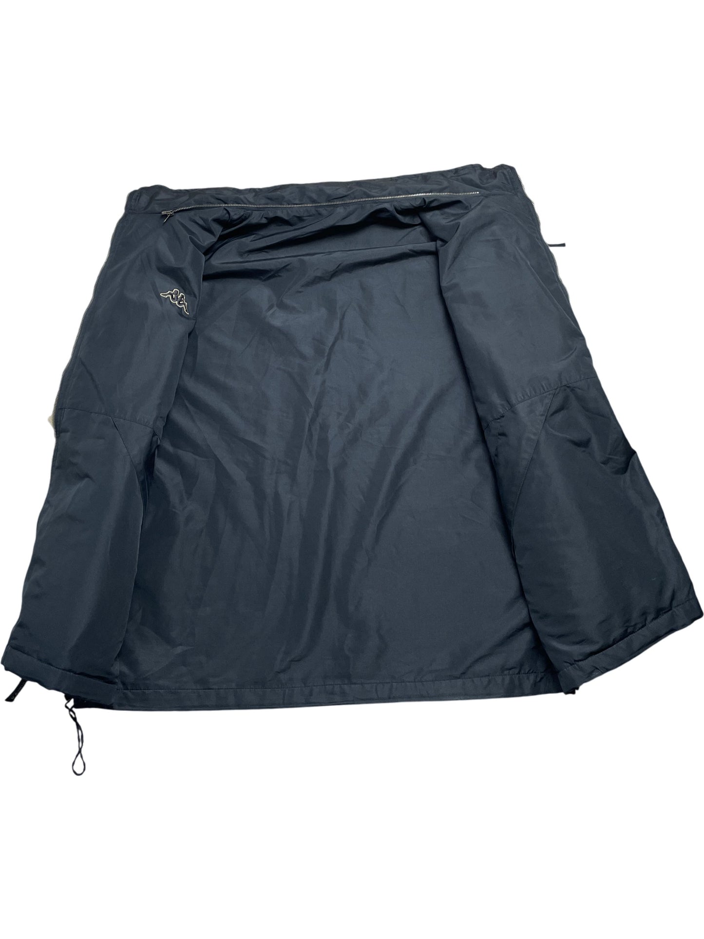 Vintage Beige Kappa Fleece Jacket Reversible 2000s (XXL)