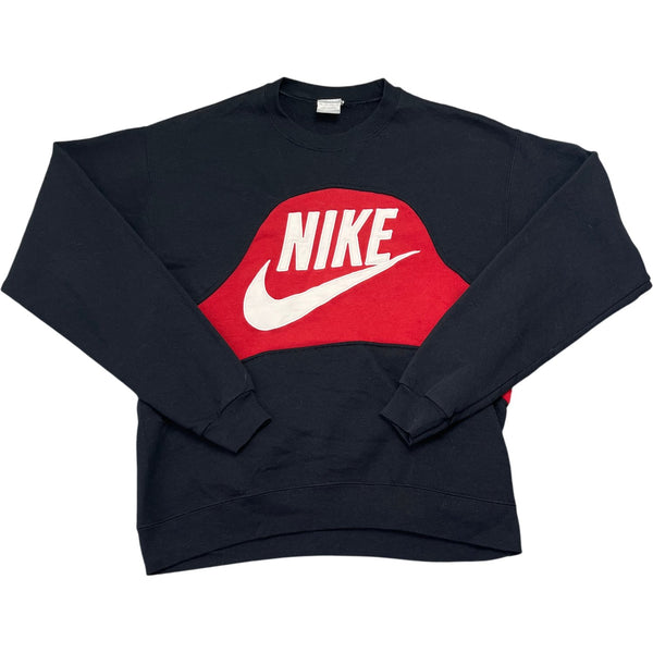 Vintage Black Nike Crewneck Sweatshirt 90s (S)