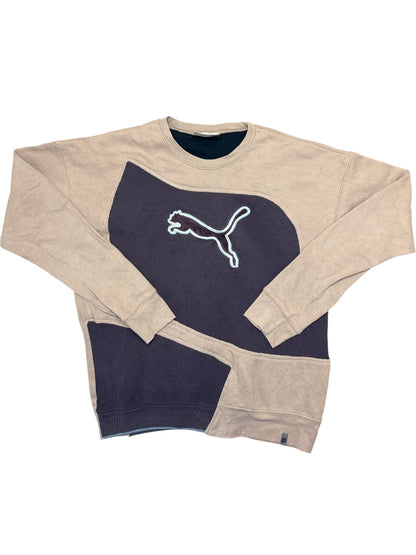 Vintage Beige Puma Sweatshirt 90s (S)