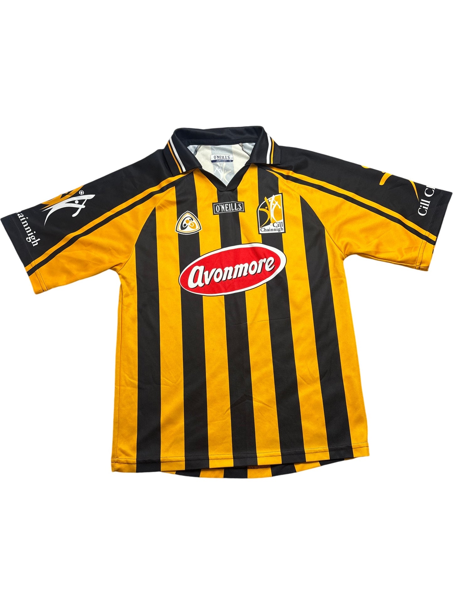Vintage Black Yellow O'Neills Kilkenny Jersey 2004 2007 (S)